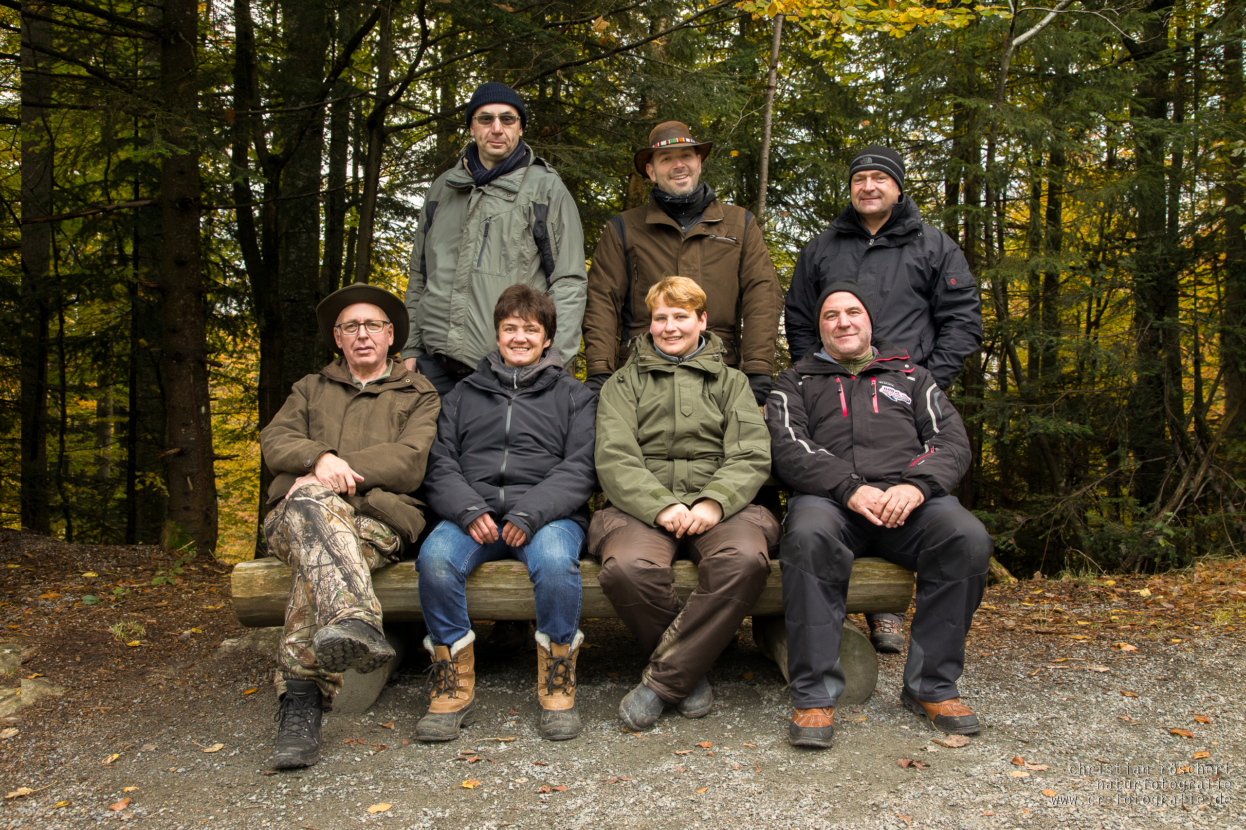Gruppenfoto Workshop Bayerischer Wald 2015